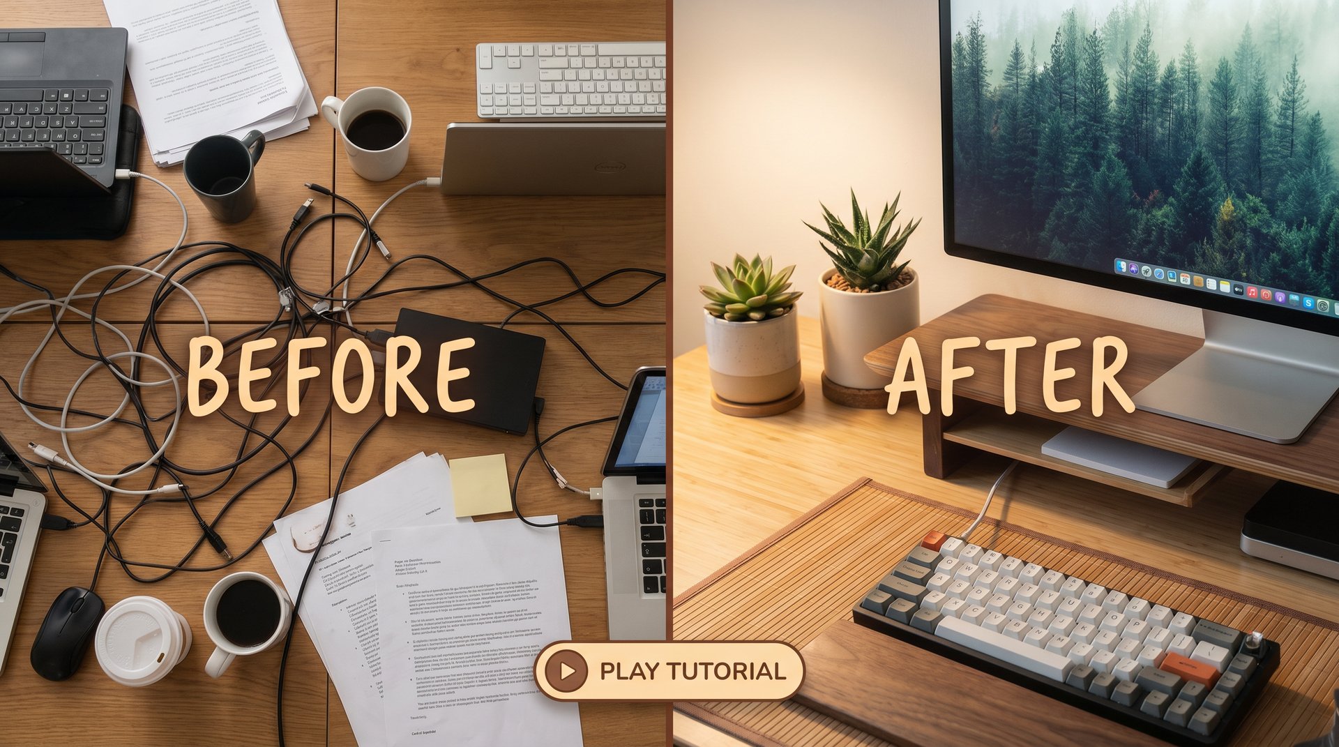 91网极简桌面改造指南视频演示